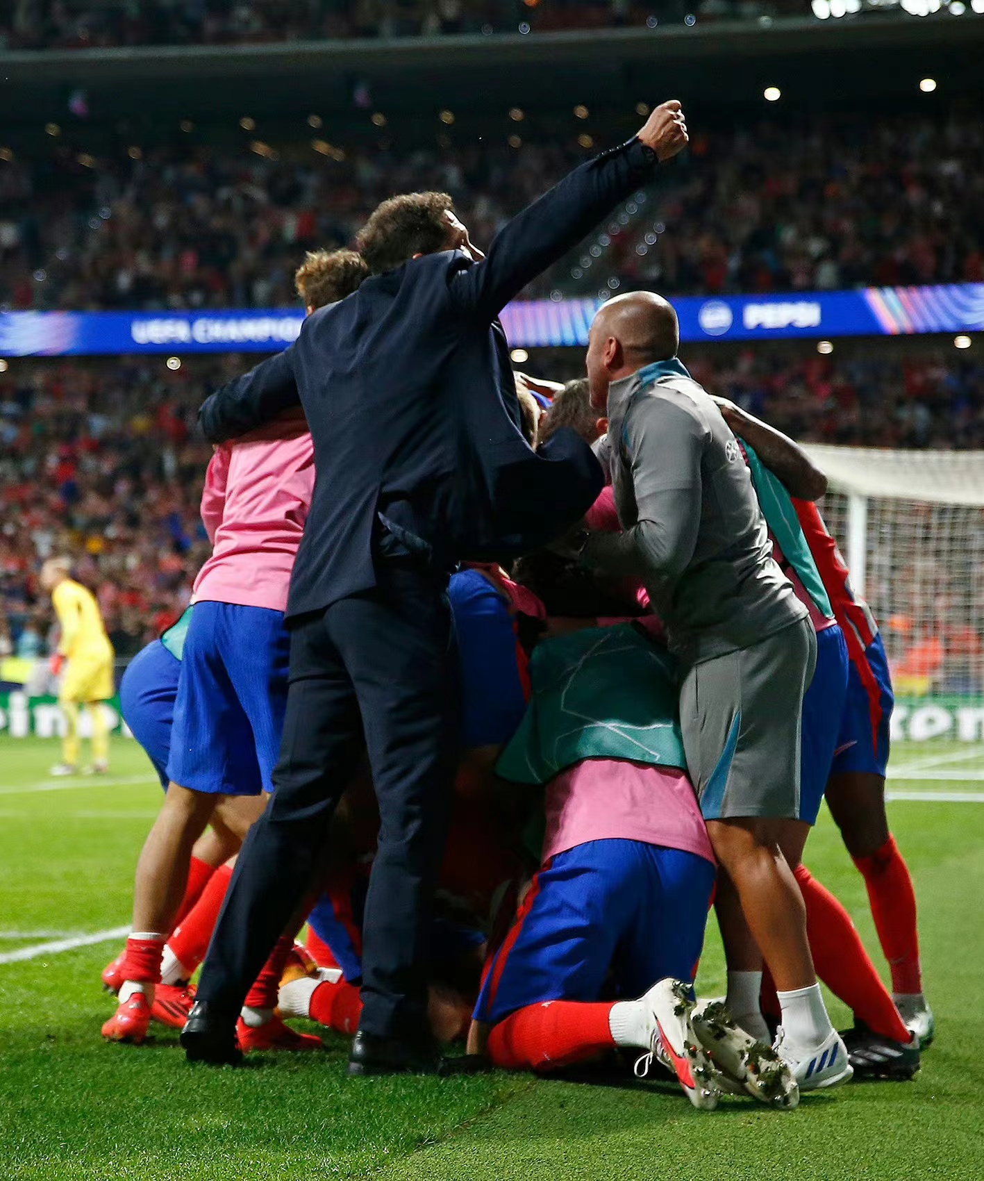 O Atlético de Madrid começou bem na Liga dos Campeões, e a glória pertence a todos os jogadores do Atlético de Madrid